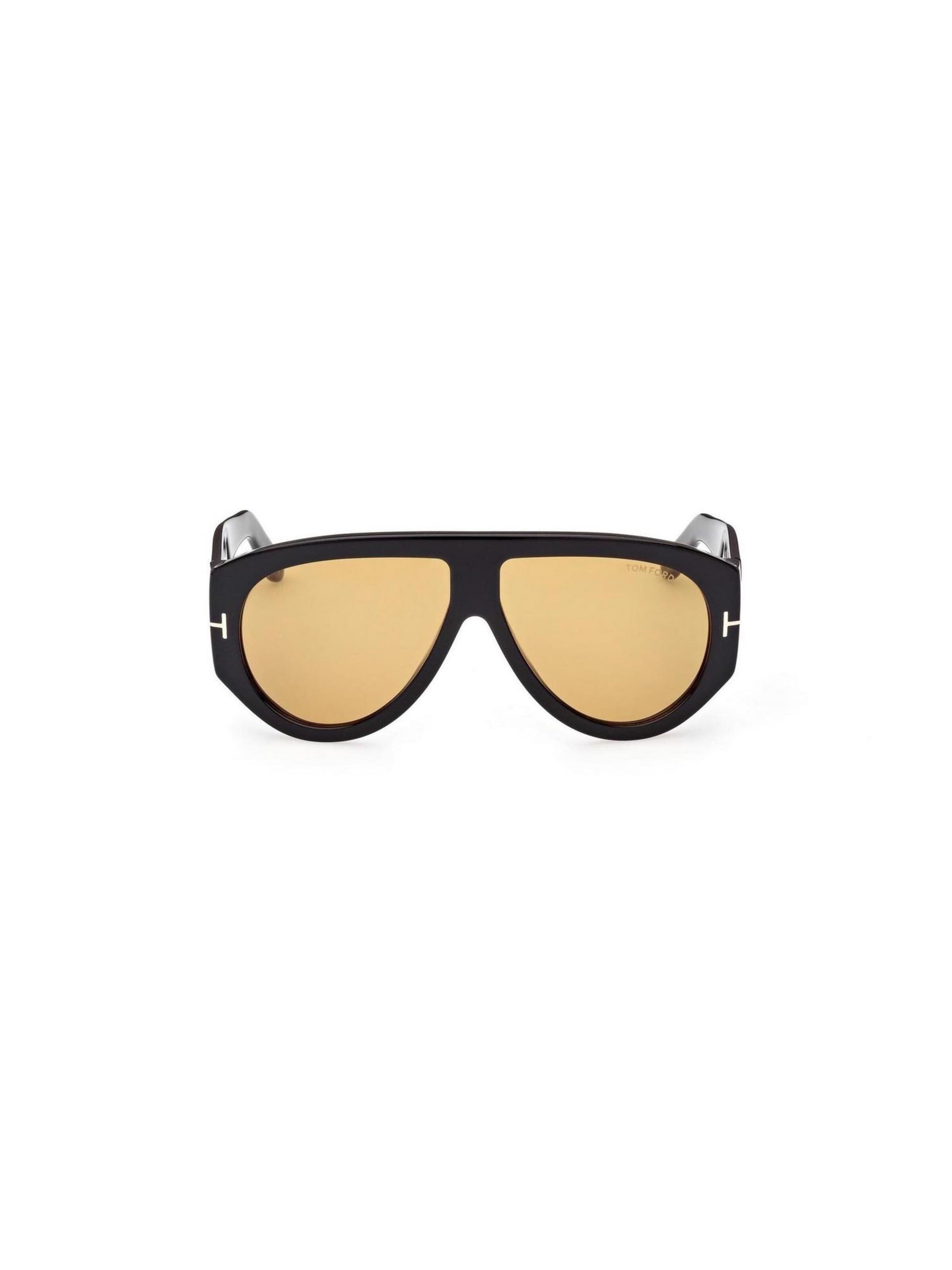 Tom Ford Sonnenbrille 'BRONSON FT1044 01E'‌‌ in Schwarz: Vorderseite