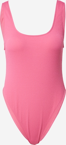 River Island - Bustier Traje de baño en rosa: frente