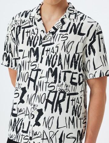 Koton Regular fit Overhemd in Wit