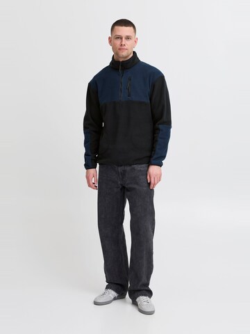 Sweat-shirt ' BHBROOKS Sweatshirt halfzipp ' BLEND en noir