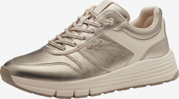 TAMARIS Sneakers laag in Zilver: voorkant