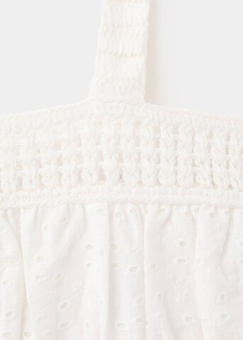 MANGO TEEN Top 'Elsa' in White