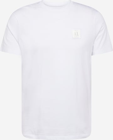 T-Shirt ARMANI EXCHANGE en blanc : devant