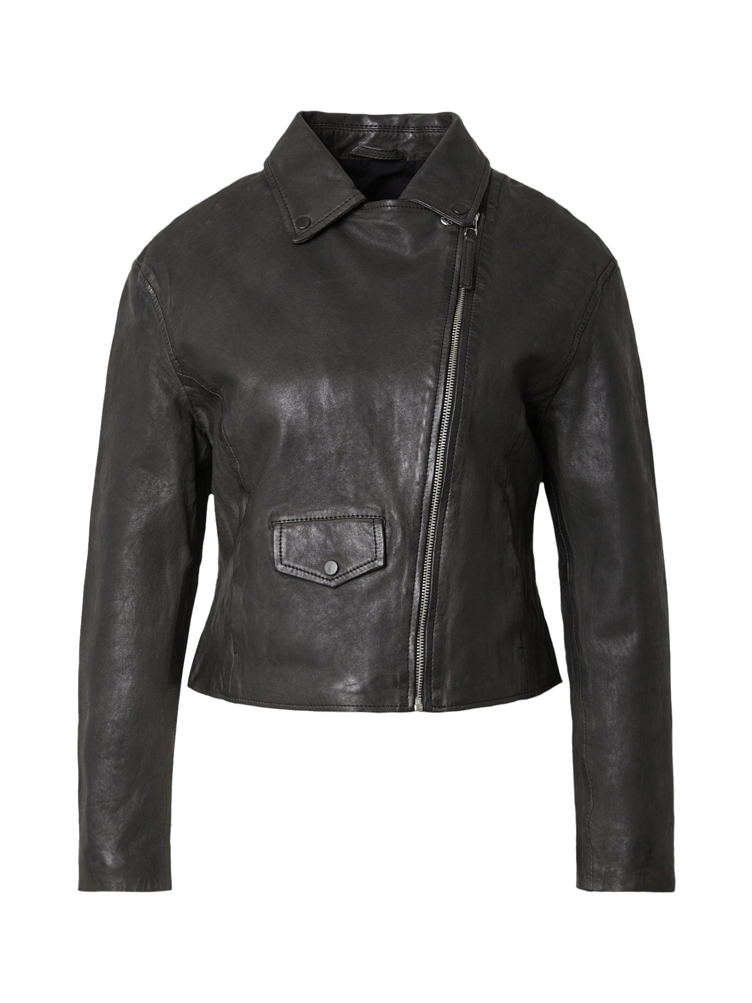 Giacca di mezza stagione 'Letra' di FREAKY NATION in nero: frontale