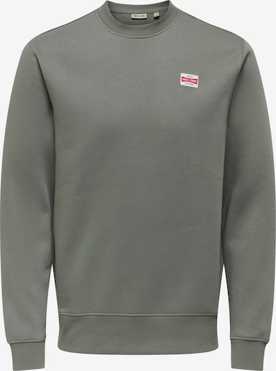 Only & Sons Sweater majica 'ONSDAWSON' u dimno siva, Pregled proizvoda