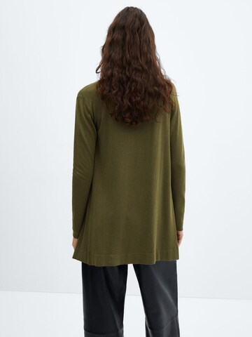 MANGO Knit Cardigan 'ALMA' in Green