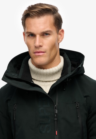 Veste mi-saison Superdry en vert