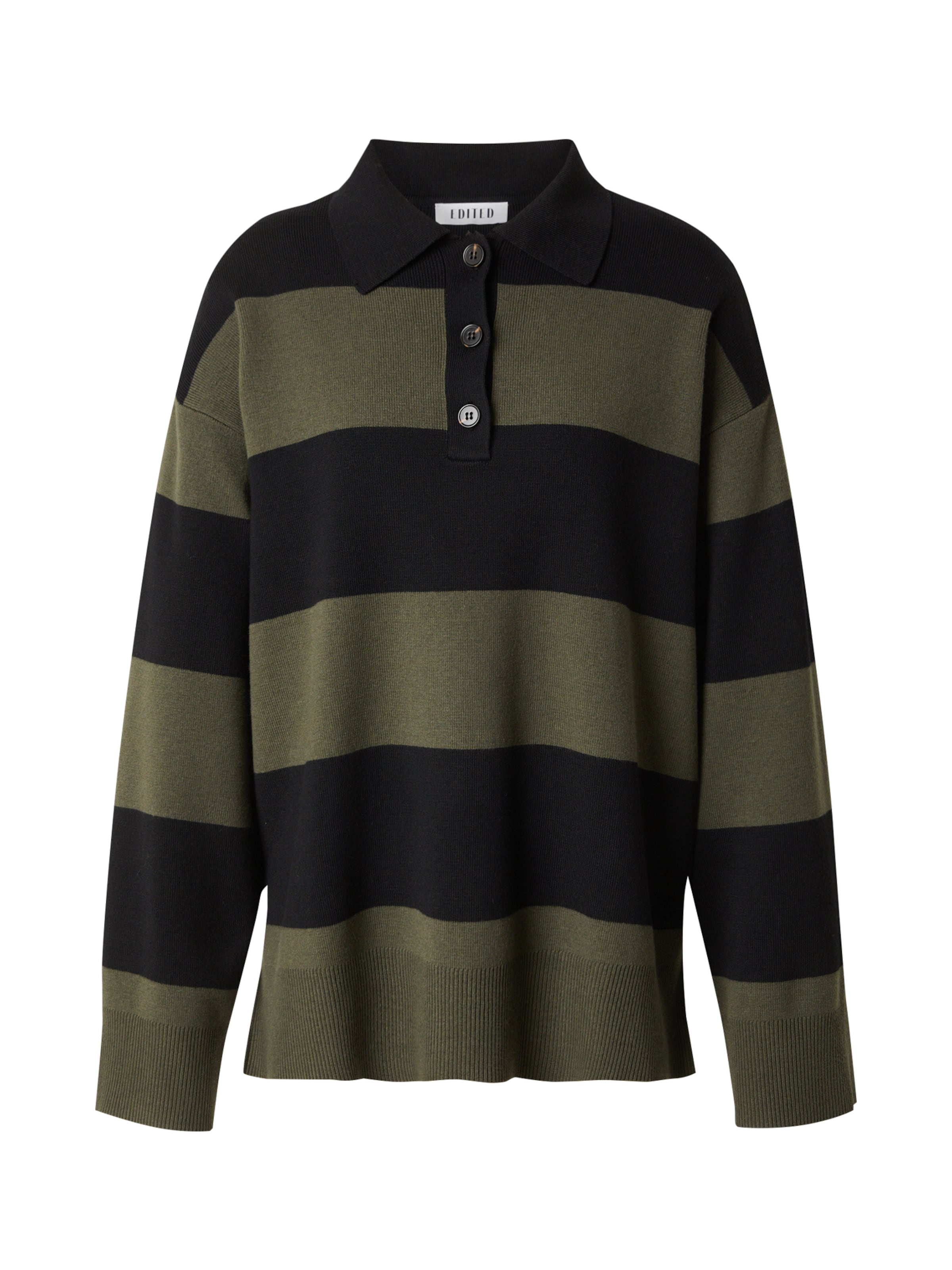 EDITED Μπλουζάκι 'Laiani' σε πράσινο: μπροστά