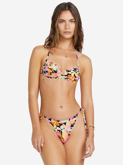 BILLABONG Bikinitop 'Faith In Flowers Dana' in de kleur Oranje / Pink / Zwart, Productweergave