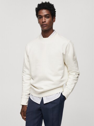 MANGO MANSweater majica 'Nole' - bež boja: prednji dio