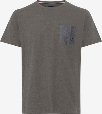 FQ1924 Shirt 'Dante' in Bruin: voorkant
