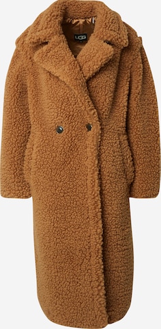 UGG Between-seasons coat 'GERTRUDE' in Brown: front