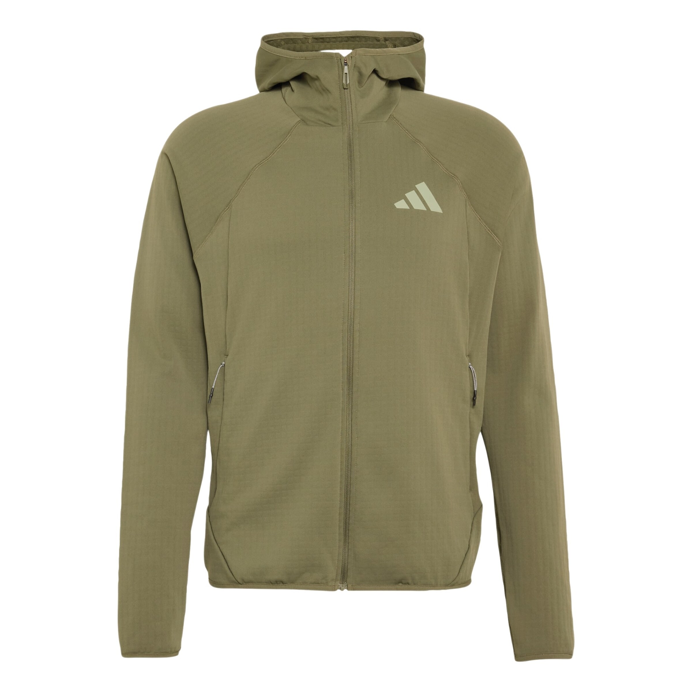 Veste en polaire fonctionnelle 'Xperior' ADIDAS TERREX en vert : devant