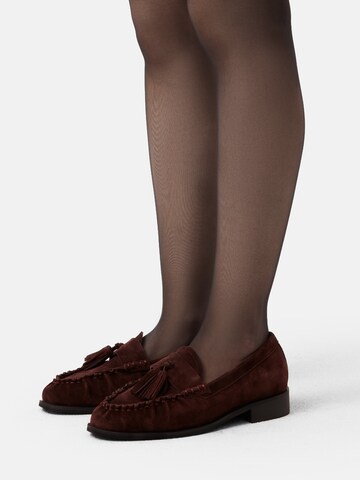 L37 HANDMADE SHOESSlip On cipele 'HOLD ME CLOSE' - crvena boja