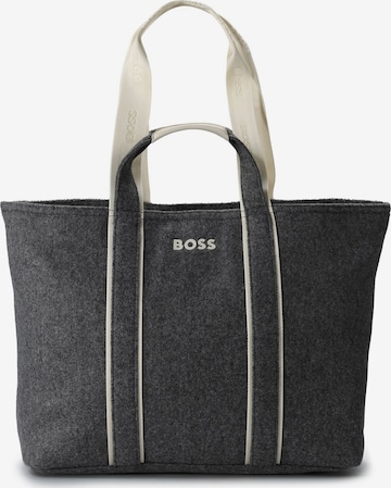 Cabas 'Palmah' BOSS en gris : devant