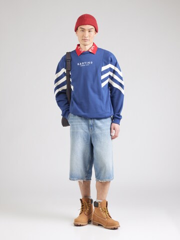 Sweat-shirt 'CHAD' Kaotiko en bleu