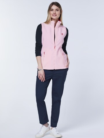 Polo Sylt Weste in Pink