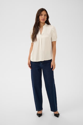 SAINT TROPEZ Bluse 'Panan' in Weiß