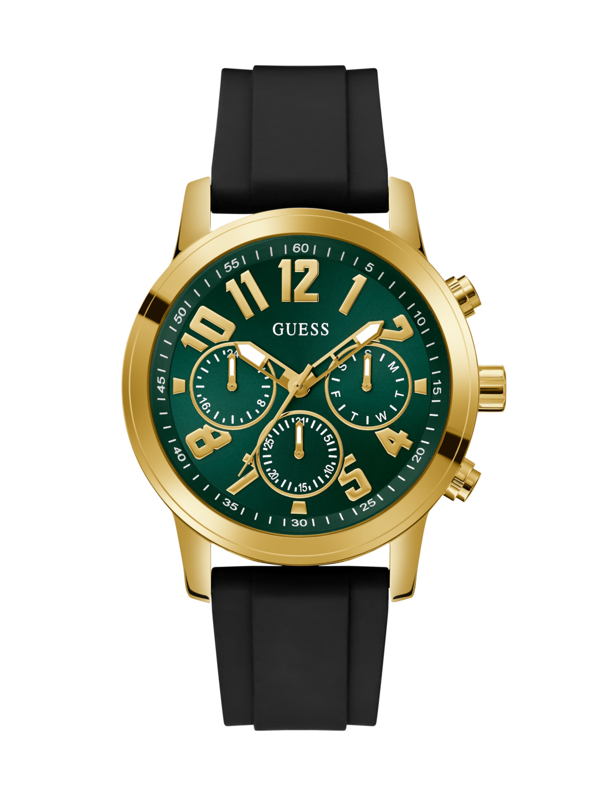 GUESS Analog watch in Black: front