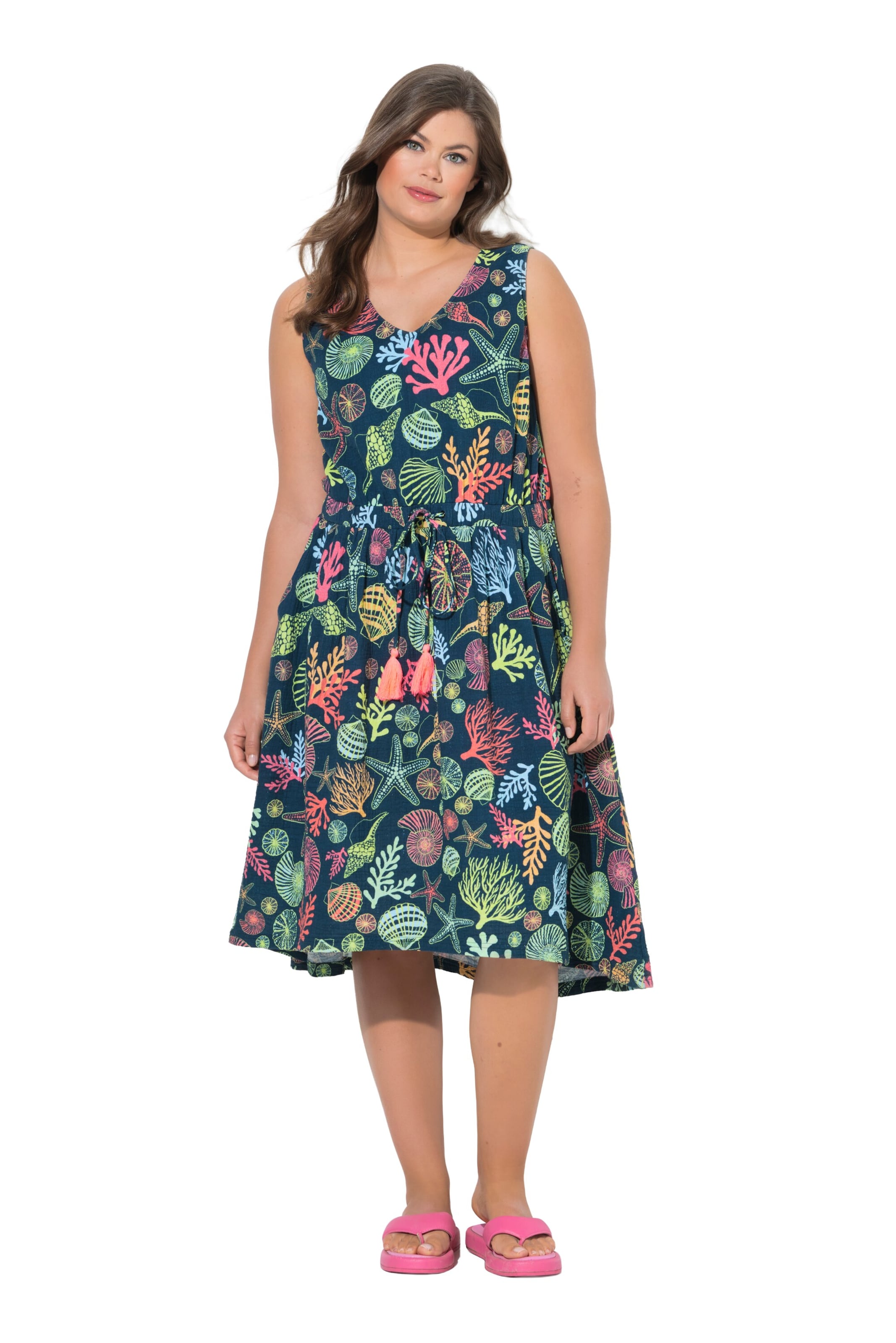 LAURASØN Kleid in Mischfarben