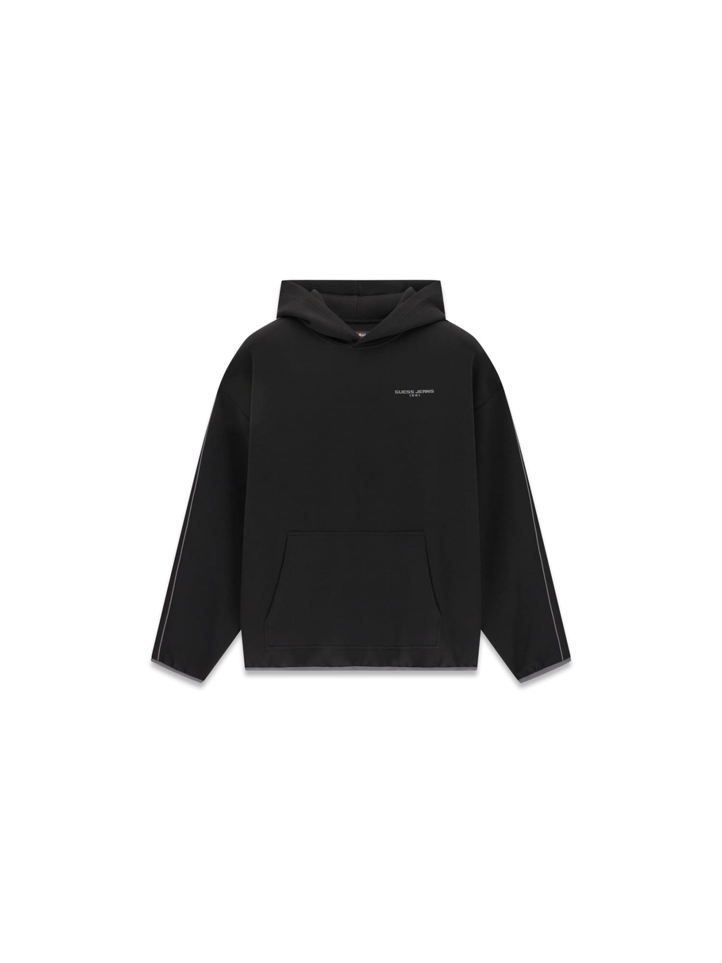GUESS Sweatshirt in Schwarz: Vorderseite