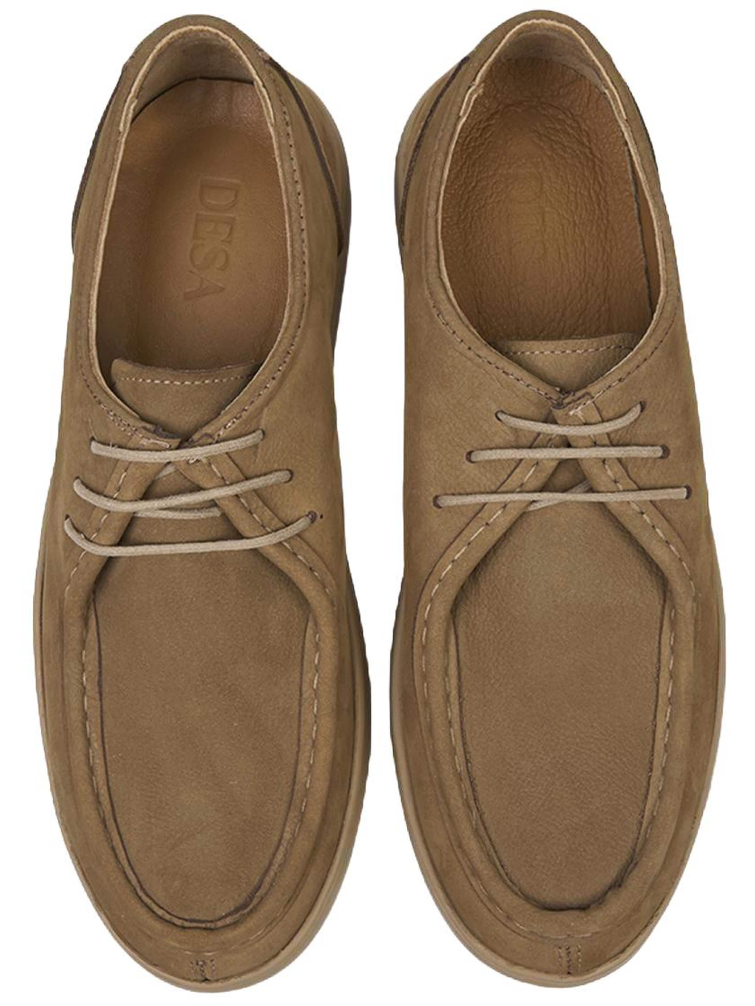 Desa Instappers 'Lässige Spitze' in Beige