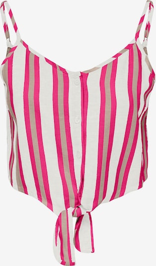 Top 'CARO' ONLY pe gri / roz / alb, Vizualizare produs