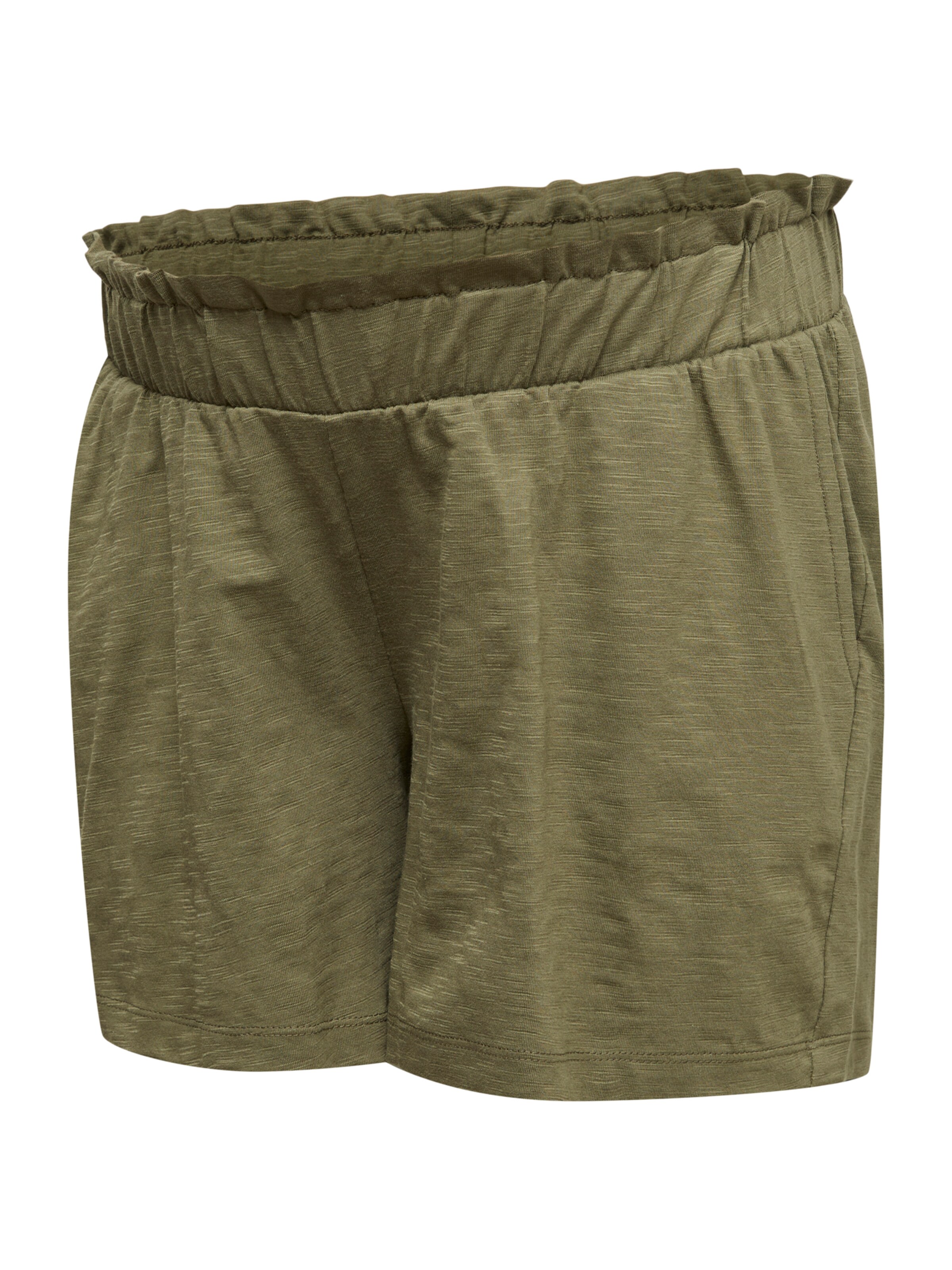 MAMALICIOUS Shorts 'MLIVY' in Grün: Vorderseite