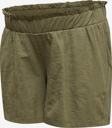 MAMALICIOUS Shorts 'MLIVY' in Grün: Vorderseite