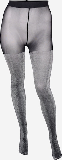 Zizzi Feinstrumpfhose in schwarz / silber, Produktansicht