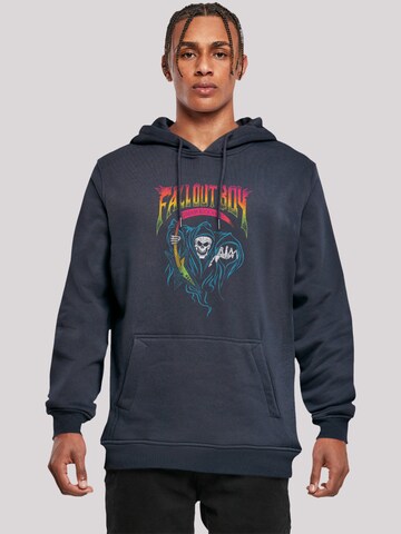 F4NT4STIC Sweatshirt 'Fall Out Boy Rock And Roll Reaper' in Blau: predná strana