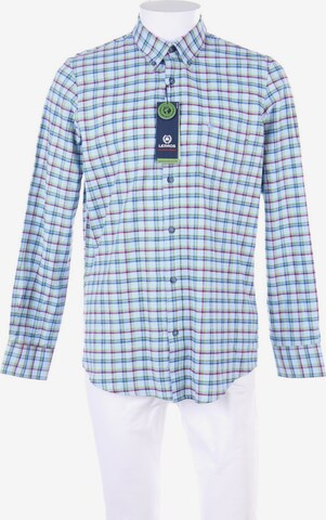 LERROS Button Up Shirt in M in Blue: front