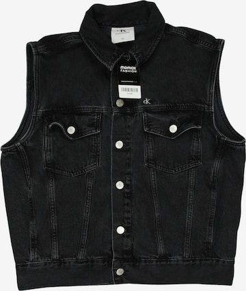 Calvin Klein Jeans Weste XS in Schwarz: Vorderseite