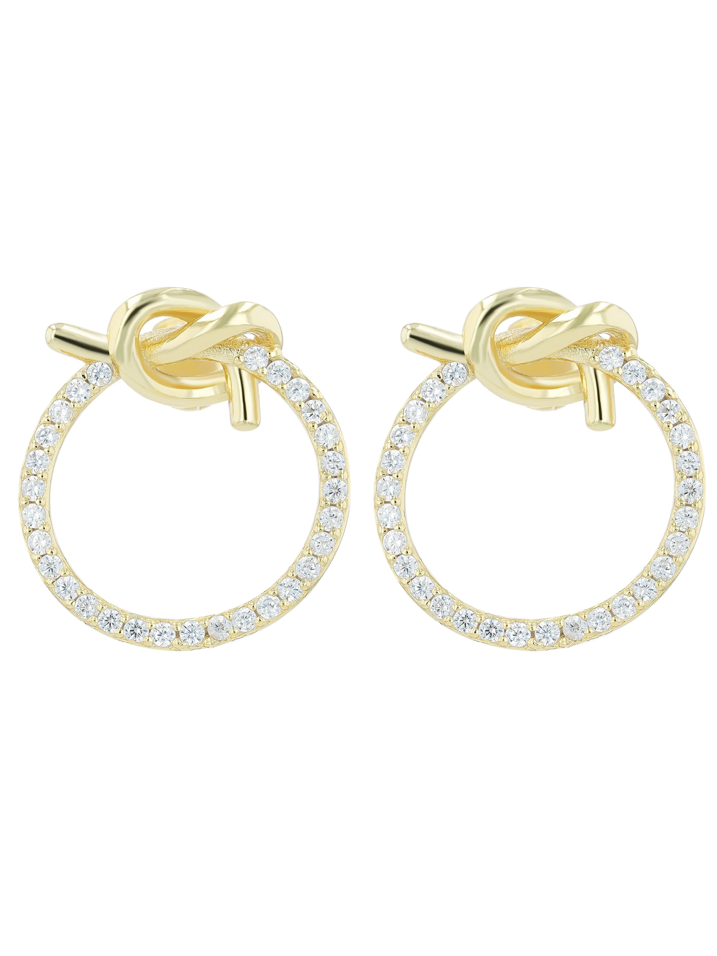 Akzent Earrings 'langlebig' in Gold: front