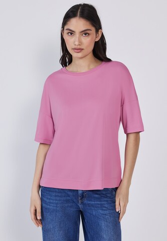 Street One Studio Shirt in Pink: front
