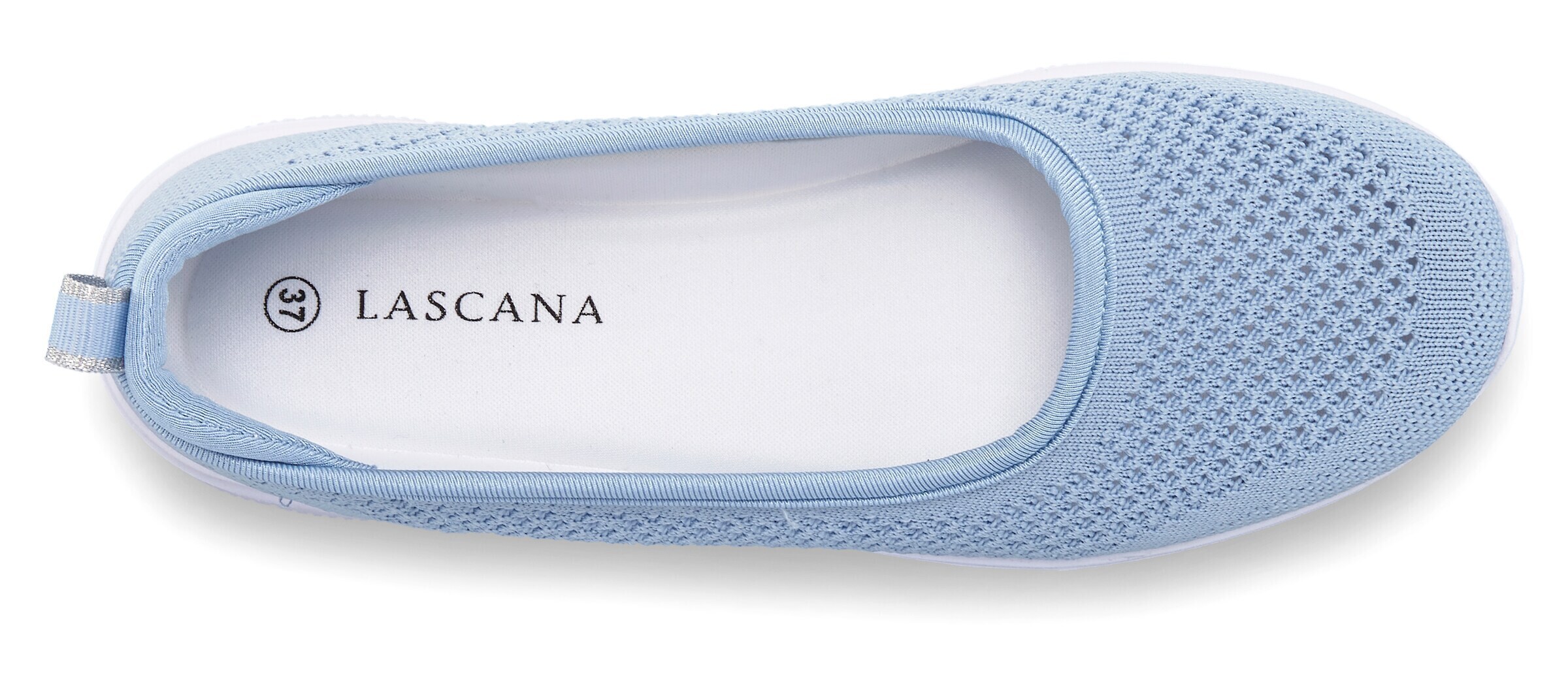 LASCANA Ballerinasko i blå