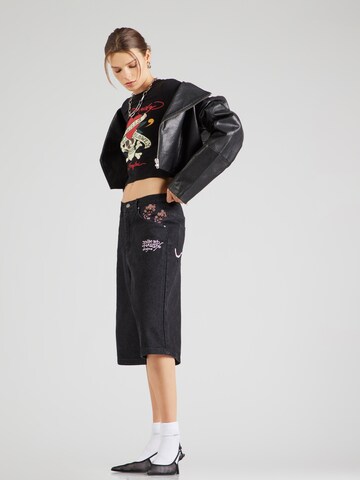 Ed Hardy Póló 'LOVE KILLS' - fekete