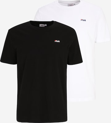 FILA - Camisa 'Brod' em preto: frente