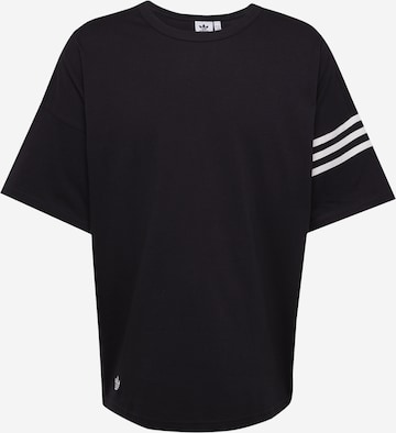 ADIDAS ORIGINALS Футболка 'Neuclassics' в Черный: спереди