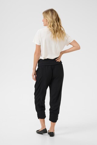Cream Loosefit Broek 'Venta' in Zwart
