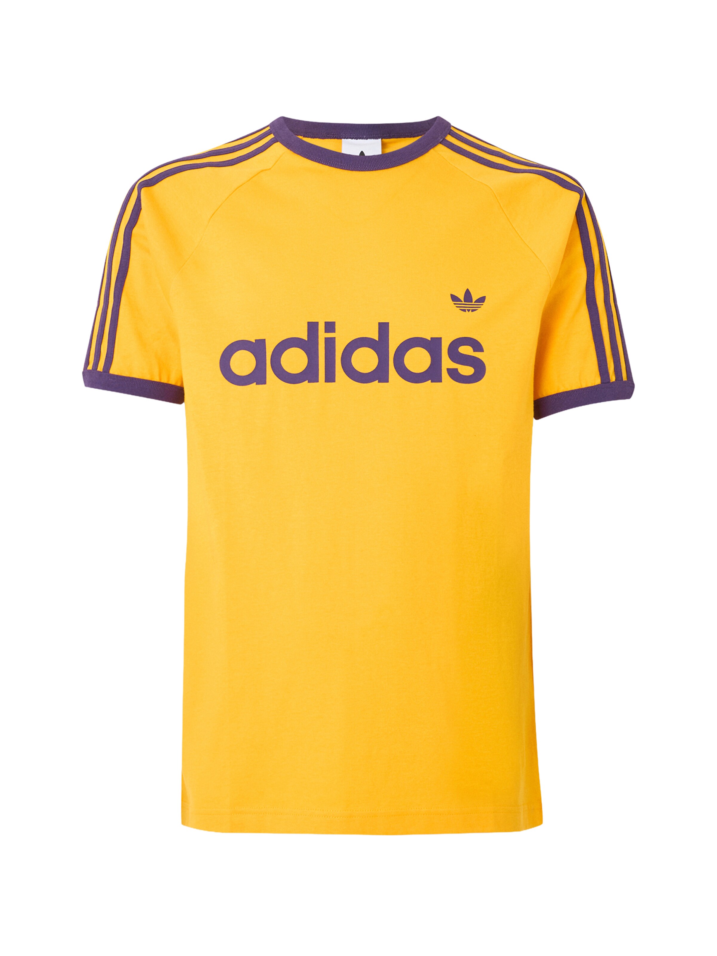 ADIDAS ORIGINALS Футболка 'Ringer' в Желтый: спереди