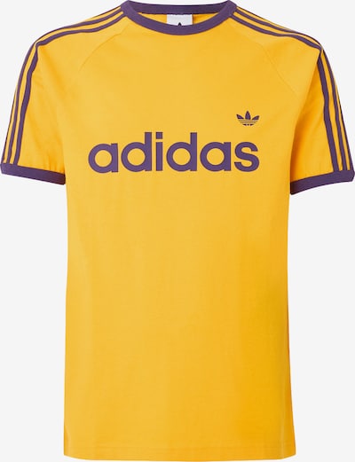 Maglietta 'Ringer' in XXS-XS ADIDAS ORIGINALS di colore giallo / lilla scuro, Visualizzazione prodotti