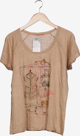 BOSS Orange T-Shirt L in Beige: Vorderseite