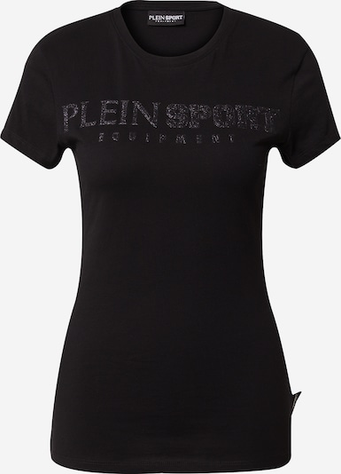 Plein Sport T-Shirt in silbergrau / schwarz, Produktansicht