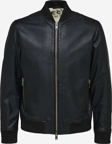 Veste mi-saison 'Iconic' SELECTED HOMME en noir : devant