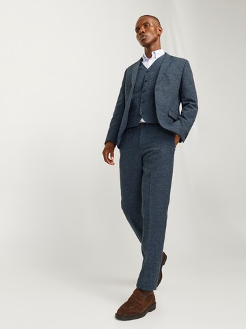 JACK & JONES Slim fit Pleated Pants 'JPRWinter' in Blue