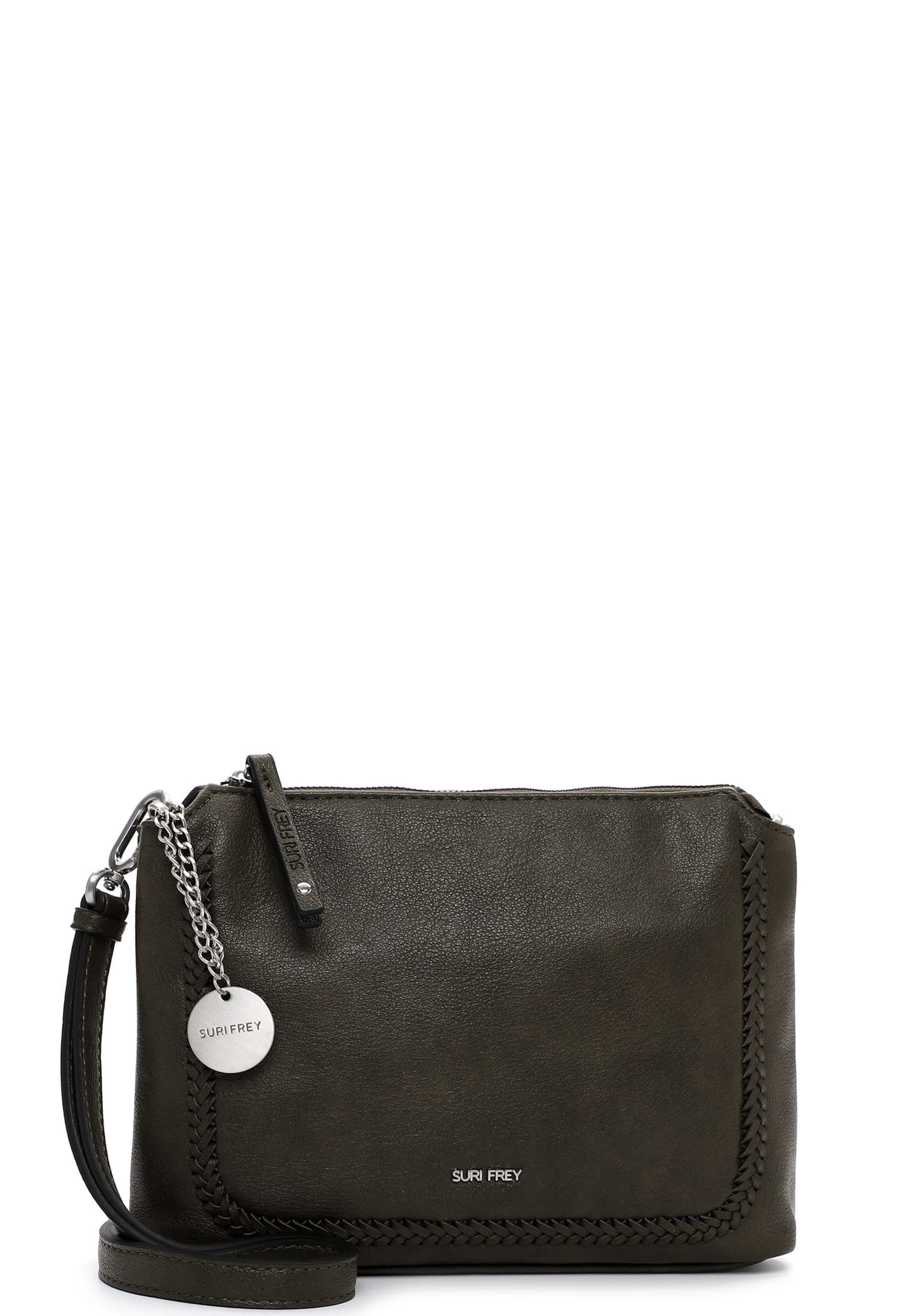 Sac bandoulière 'Piggy' Suri Frey en vert : devant