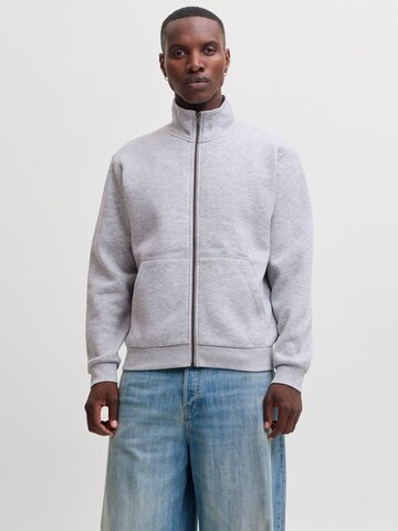 Veste de survêtement 'JJEBradley' JACK & JONES en gris : devant