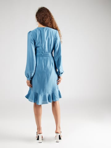 Robe de cocktail SWING en bleu