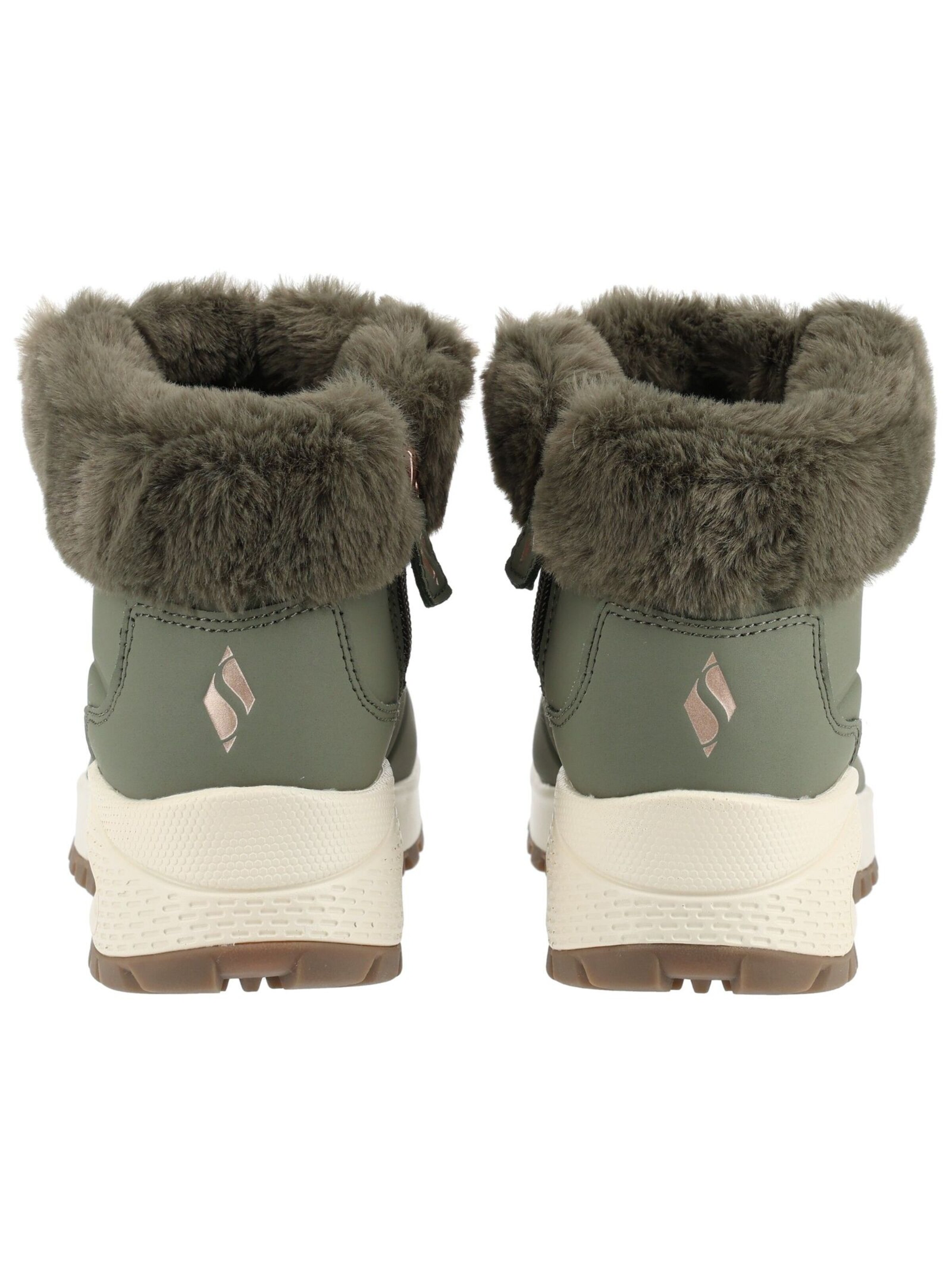 Bottines à lacets 'Uno Rugged' SKECHERS en vert